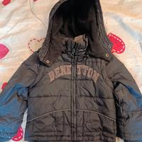 piumino bimbo Benetton 2-3 anni 