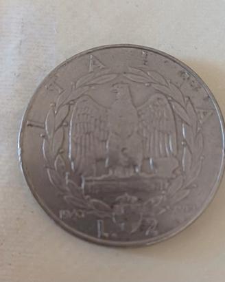 Moneta 2 Lire 1940 Vittorio Emanuele III