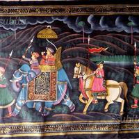 Tela dipinta stile batik