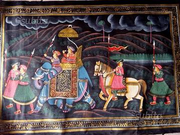 Tela dipinta stile batik