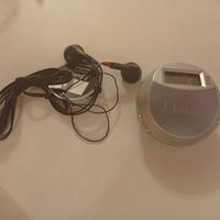 mini radio portatile con cuffie 