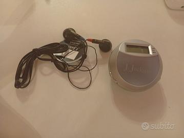 mini radio portatile con cuffie 