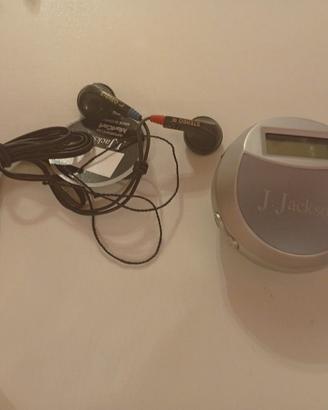 mini radio portatile con cuffie 