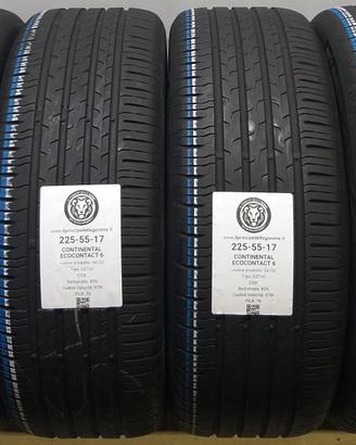 4 GOMME 225 55 17 CONTINENTAL A54132