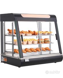 Vetrina Calda per Alimenti Cibo 