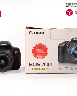 Canon EOS 700D + Canon EF-S 18-55 F3.5-5.6 III