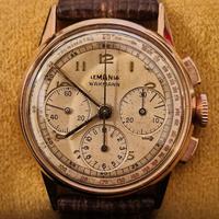 Raro Lemania Crono tre Contatori Cal.CH27-12