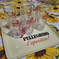 Set 6 bicchieri aperitivo Rosso Pellegrino Marsala