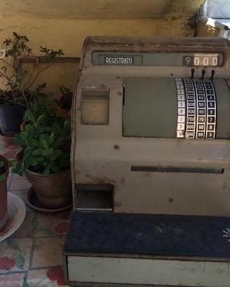 Registratore di cassa anni 50 60