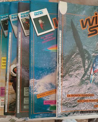 Riviste wind surf anni 80