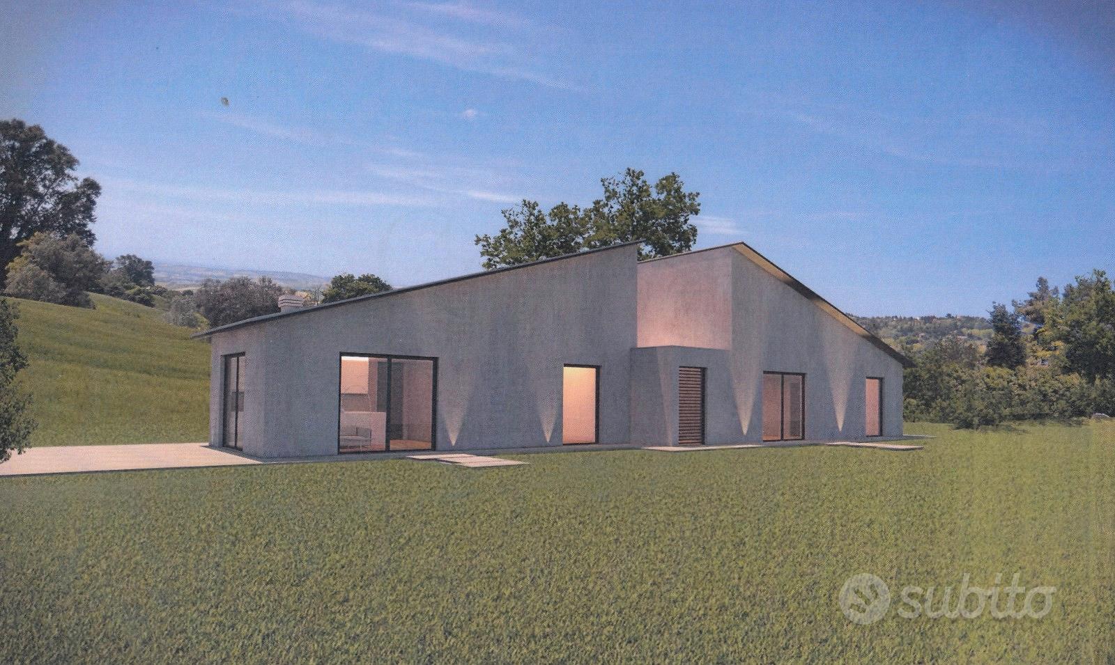 Offagna terreno edificabile con progetto approvato - Vista 2