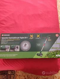 Spazzola ricaricabile per fughe 20V Parkside