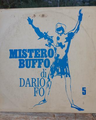 Dario Fo – Mistero Buffo n.5 – LP originale vintag