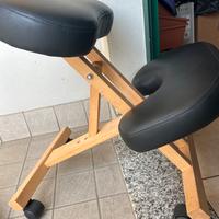 Sedia ergonomica legno