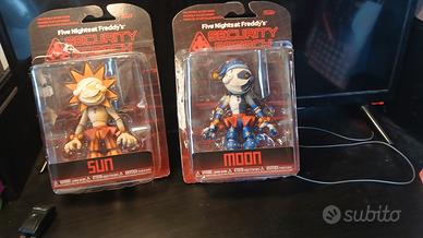 sun e moon FNAF Security Breach action figure