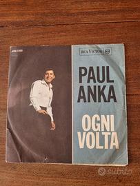 Disco in vinile 45 giri di Paul Anka 