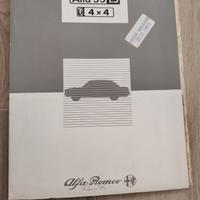 Press release alfa 33 4x4 1985 italiano 