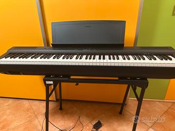 yamaha p-125 pianoforte digitale 88 tasti- nero