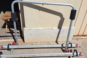 Portabici per timone roulotte /carrello