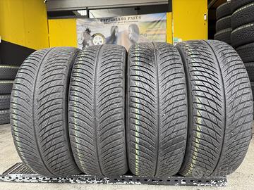 4 Gomme 225/55R18 Michelin Invernali 90% residui