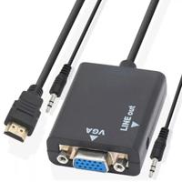 CAVO DA VGA MASCHIO A HDMI FEMMINA ADATTATORE CONV