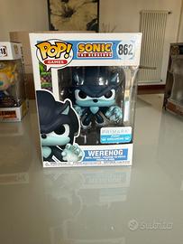 Funko pop sonic werehog 862 esclusiva primark