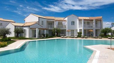 Les maisons - appartamento con piscina