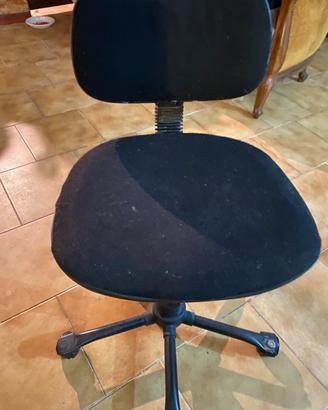 Sedia da ufficio con rotelle