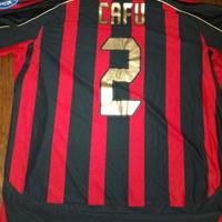 maglia Milan cafù originale autografata.