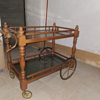 Carrello portavivande antico 