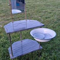 Toilette anni'40/'50 in marmo e ferro