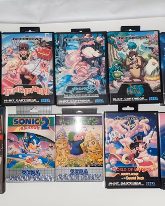Giochi Sega Mega Drive - Game gear - master system