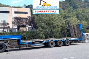 Carrellone BERTOJA SR 36P 3 assi rampe idrauliche