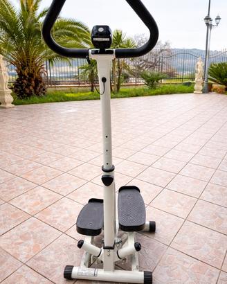 Stepper Fitness Bar Step con manubrio e Computer