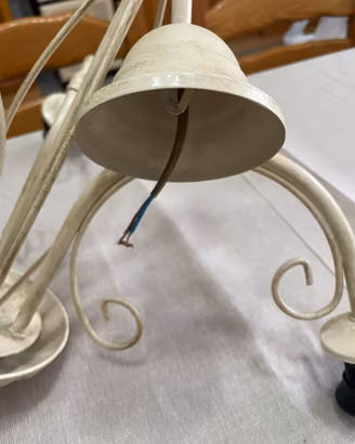 Lampadario 5 luci