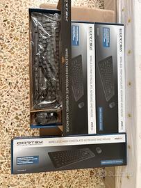 Tastiera +mouse Cortek wirelss nuova