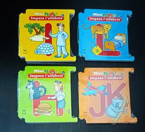 Impara L'Alfabeto 4 Libri Puzzle Gioco per Bambini