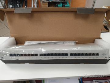 DN-91524S · Pannello Patch 19" schermato 24 porte