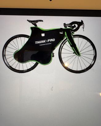 Borsa copri bici con spalline x trasporto