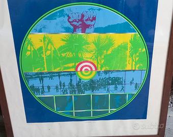 Poster, Serigrafia Autografa Ferdinando De Filippi