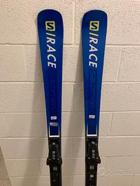 Sci Salomon S Race SL Blast + attacchi x12