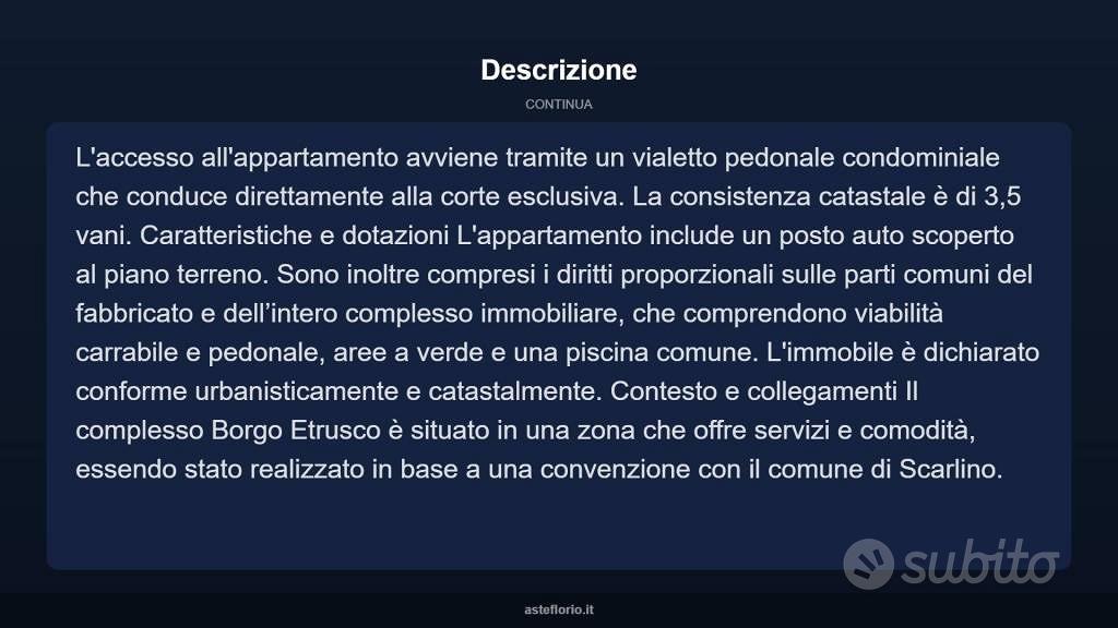 Appartamento – Scarlino, Col di Sasso, San Luigi - Vista 5