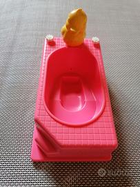 Barbie accessori ©Mattel vasca da bagno - armadio 