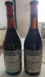 Barolo Fontanafredda 1988 DOCG–2 bottiglie vintage