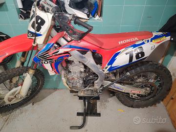 Crf 250r 2010 - 2011 telaio targato motard