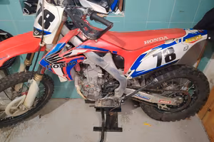 Crf 250r 2010 - 2011 telaio targato motard
