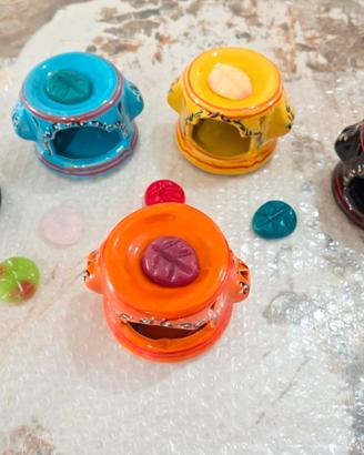 Diffusore di essenze o brucia essenze in ceramica