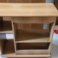 Tavolino scrivania porta pc