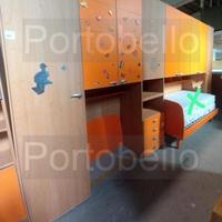 Codice: 268626 CAMERETTA RAGAZZI COLORE NOCE CHIA