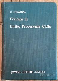 Principi di diritto processuale civile, Chiovenda